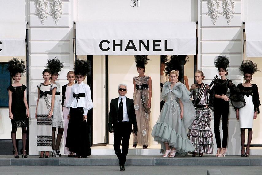Karl Lagerfeld at Chanel