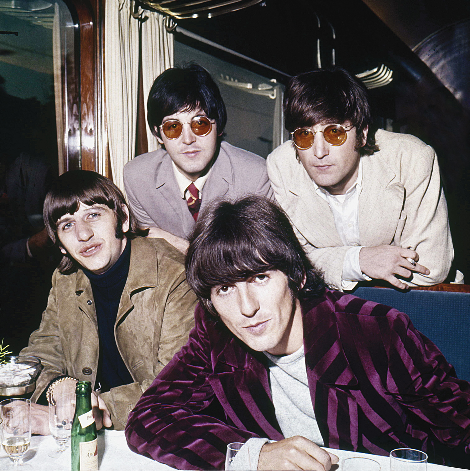 Beatles with Round Sunglasses