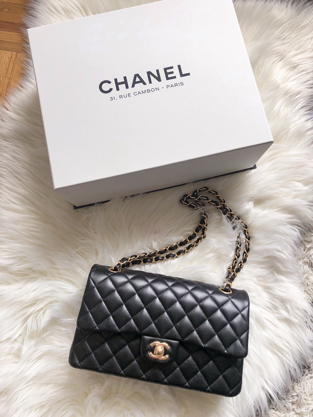 Black Chanel Flap Bag