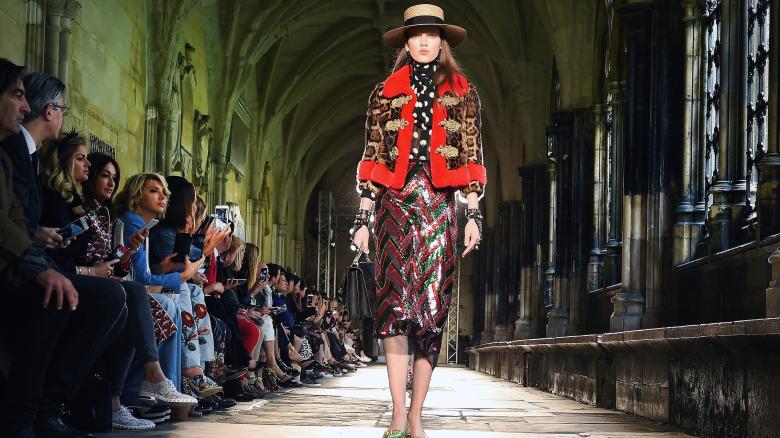 Gucci Showcase at Westminster Abbey