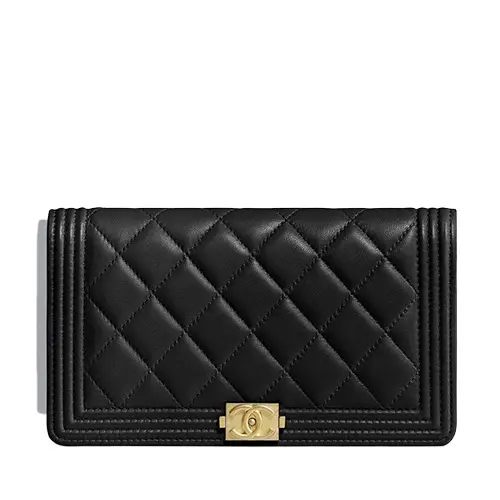 Chanel boy wallet