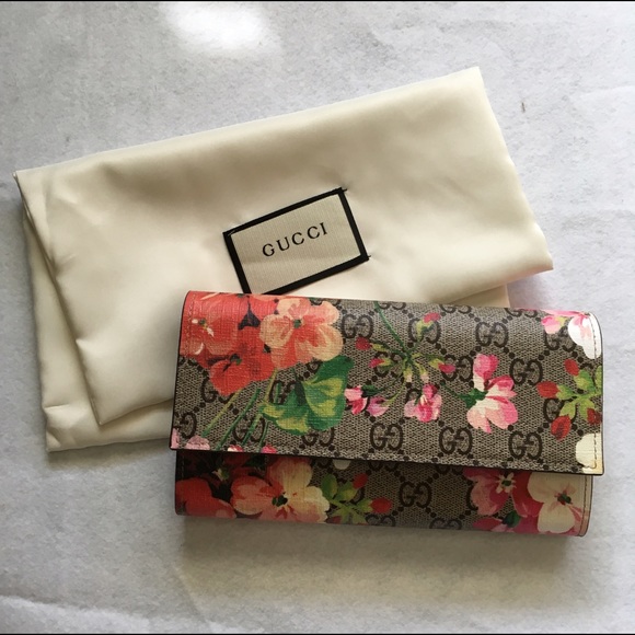 Floral Gucci Wallet